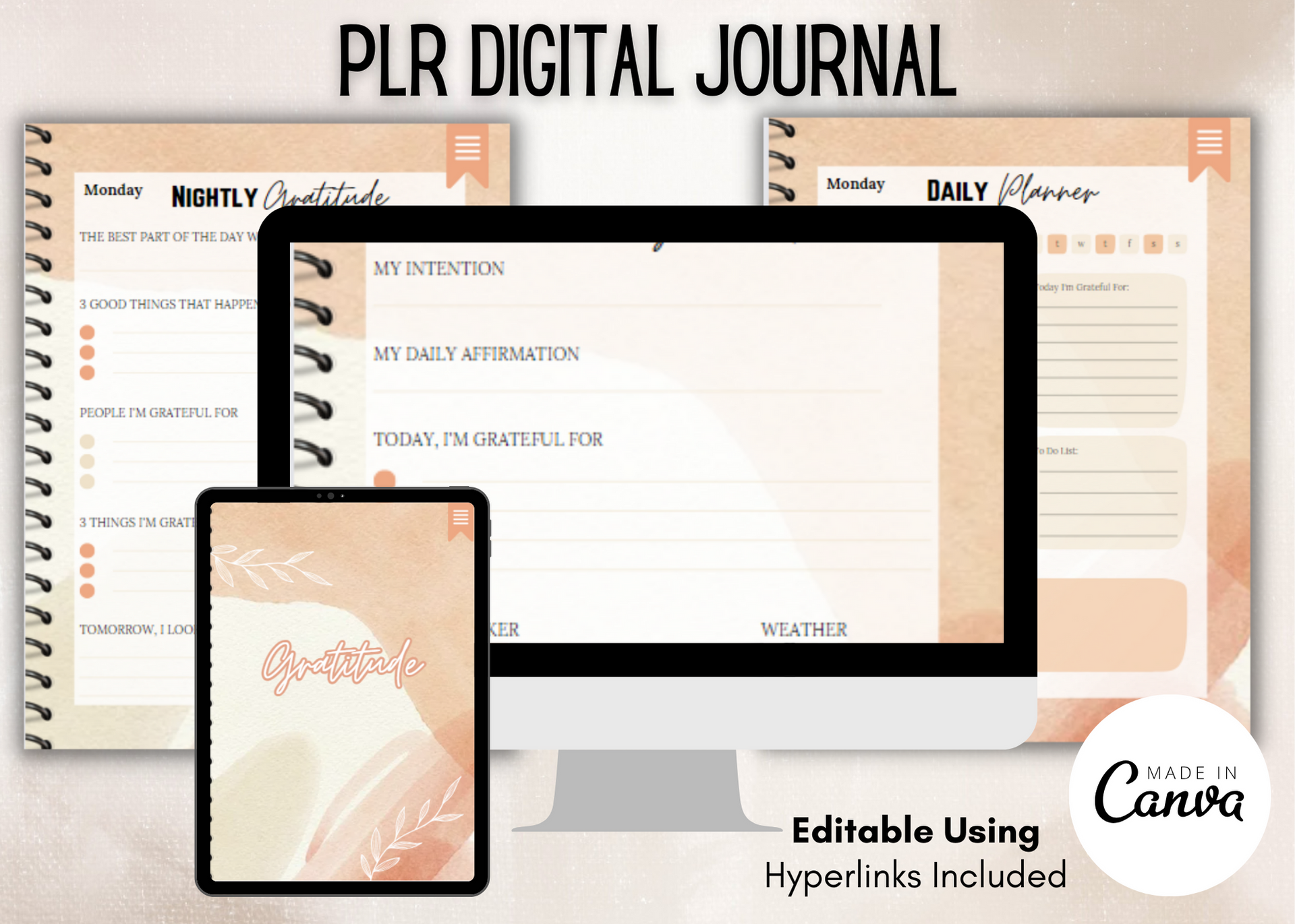 Gratitude Journal – Digital PLR Hub