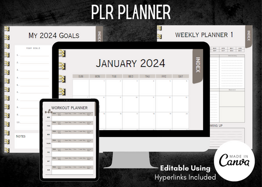 PLR Digital 2024 Planner