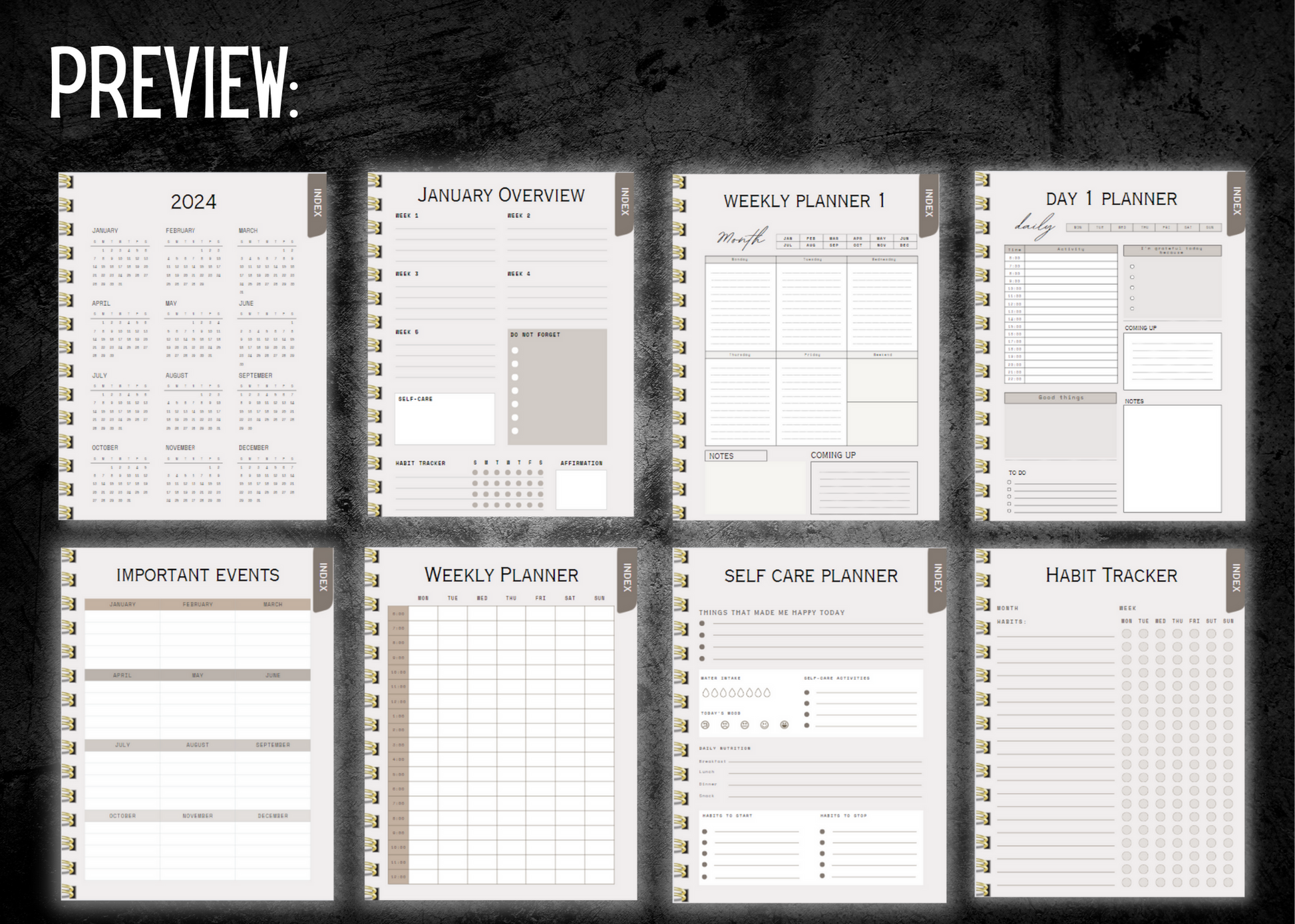 PLR Digital 2024 Planner