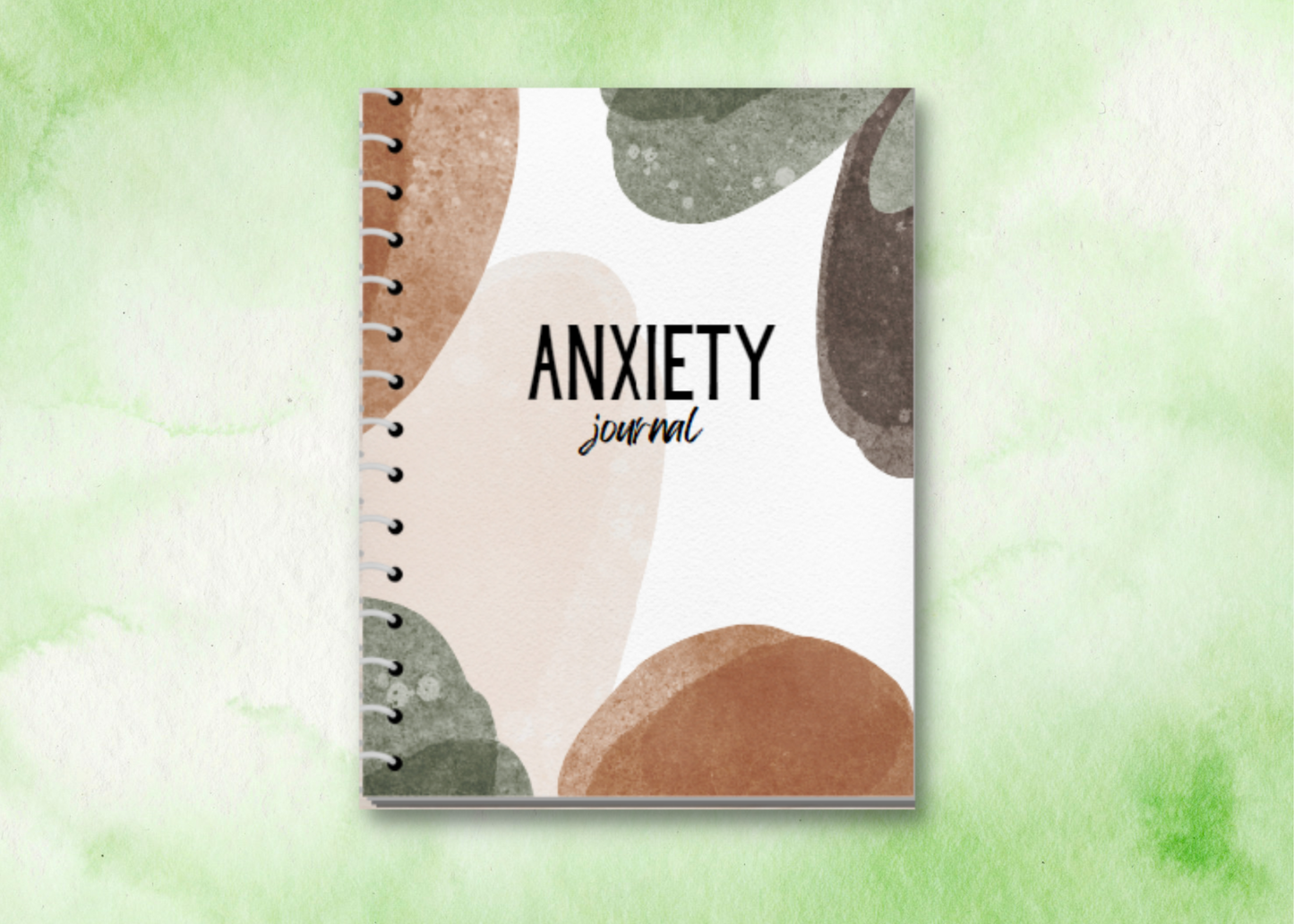 PLR Digital Anxiety Journal (Editable)